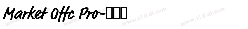 Market Offc Pro字体转换